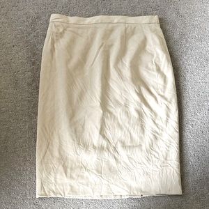 Vintage '80s ESCADA Margaretha Ley 100% wool pencil skirt, Sz 40.